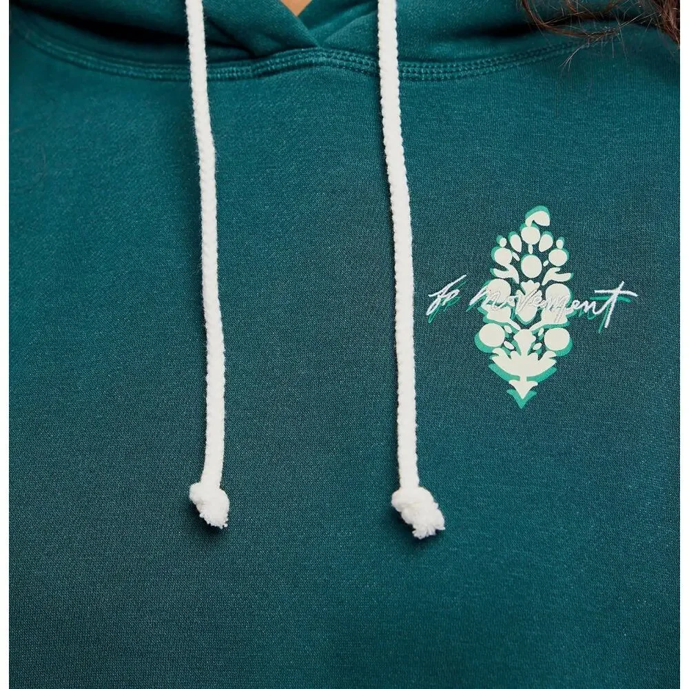 NWT FP Movement Women's Final Call Front Logo Hoodie - Size Medium